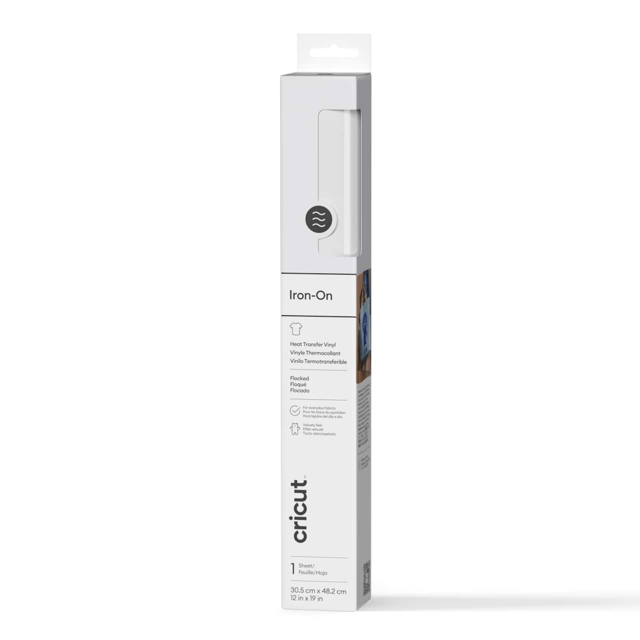 Vinyle thermocollant floqué Cricut